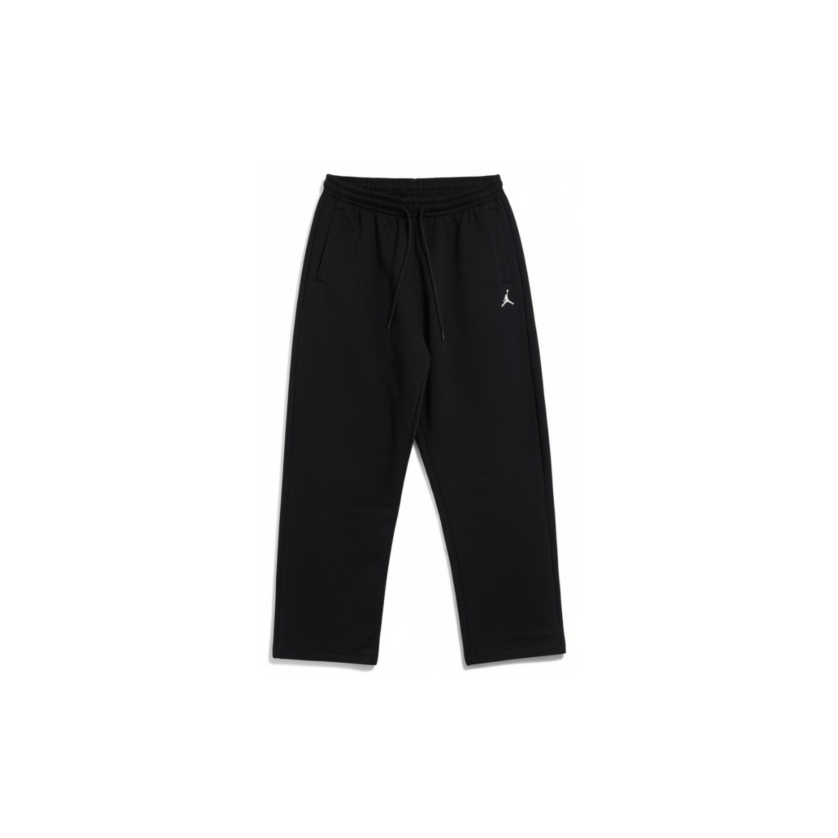 JORDAN BROOKLYN FLEECE PANTALONI OVERSIZE CON BORDO APERTO