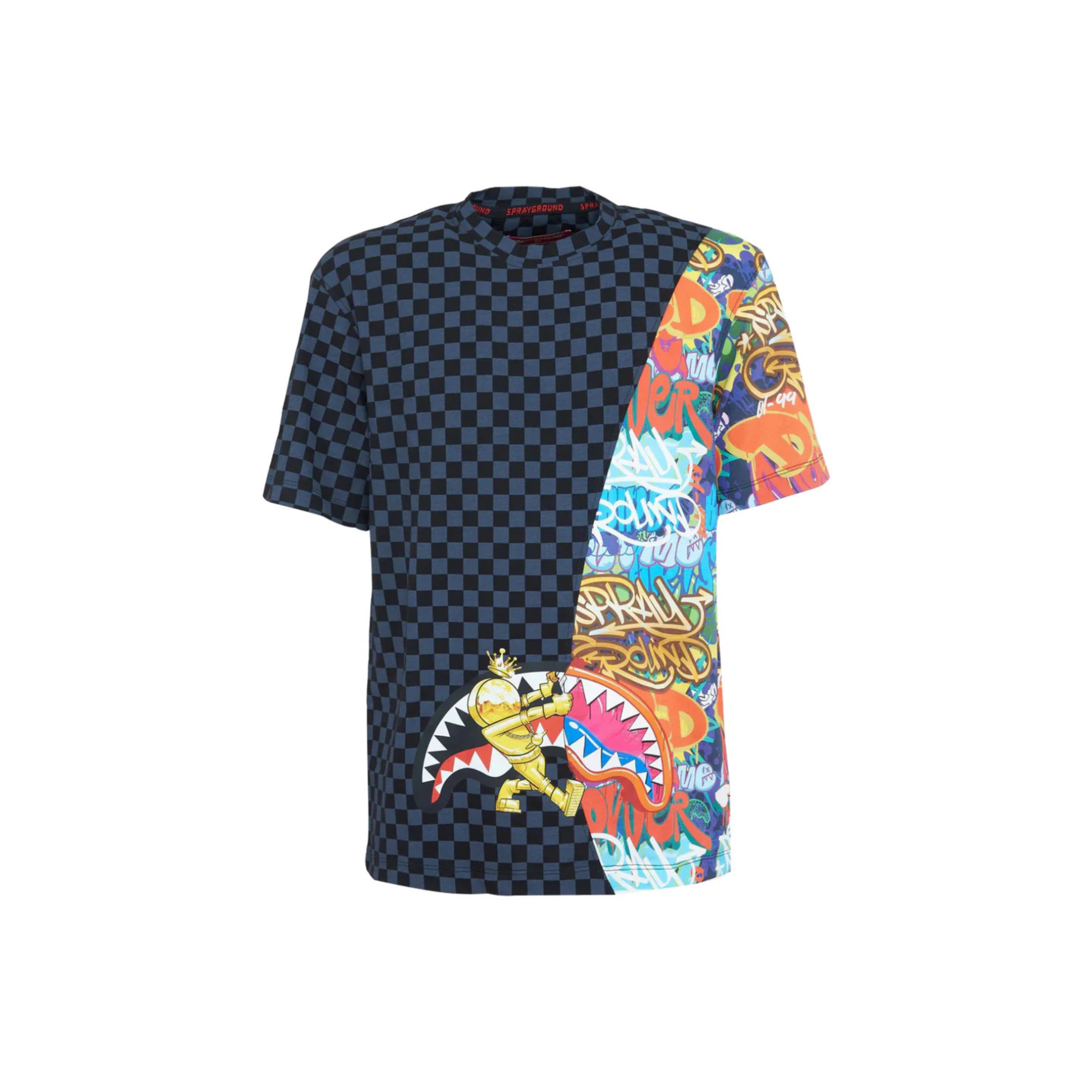 T-SHIRT SPRAYGROUND GRAFFITI ASTROCURTAIN