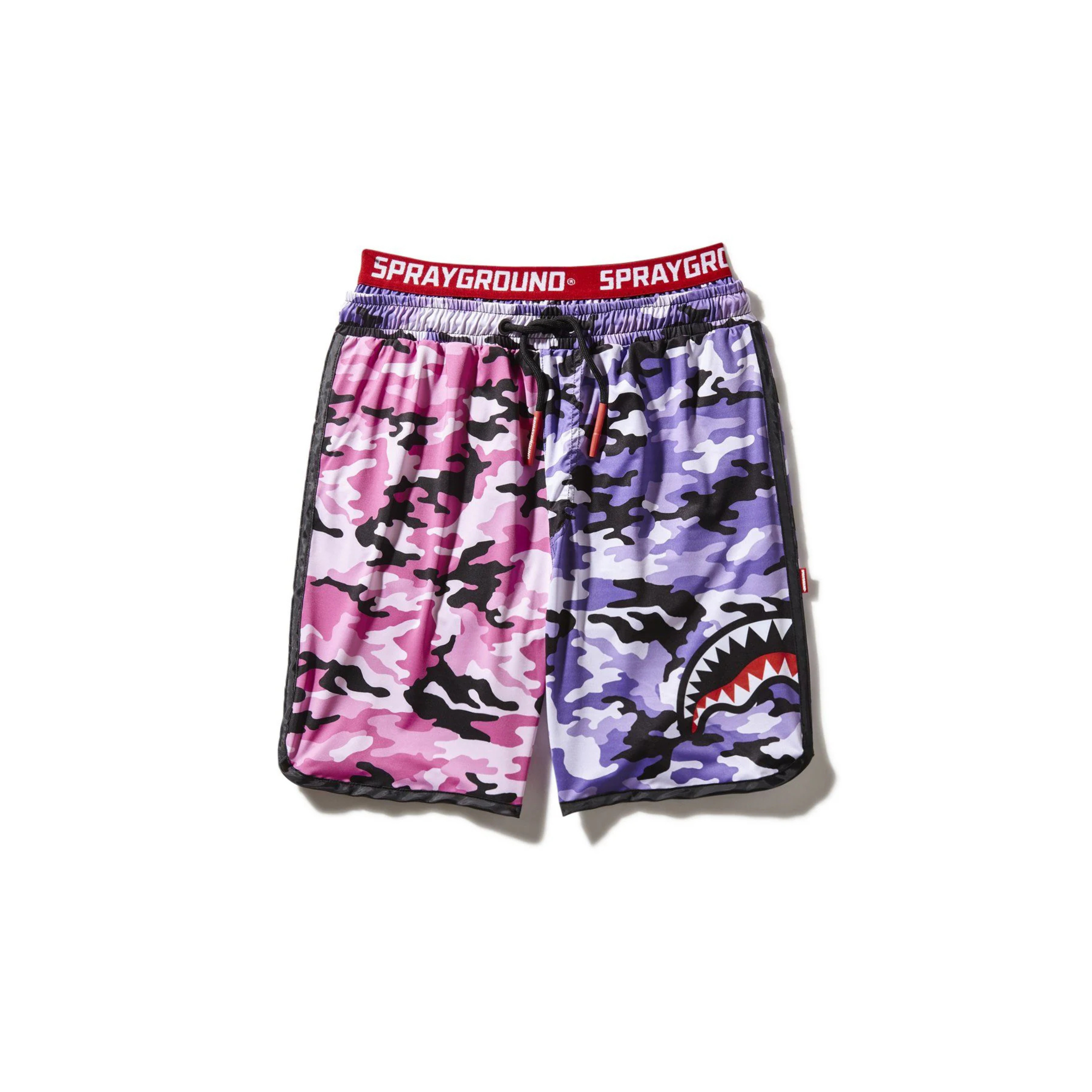 Split Camo Swim Shorts Sprayground