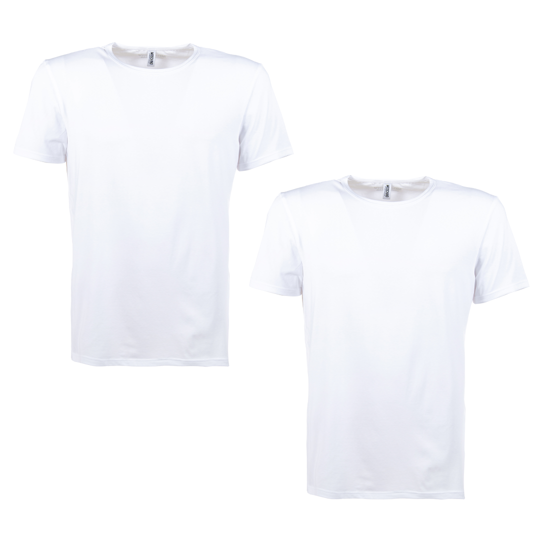 T-shirt 2-pack bianco Moschino